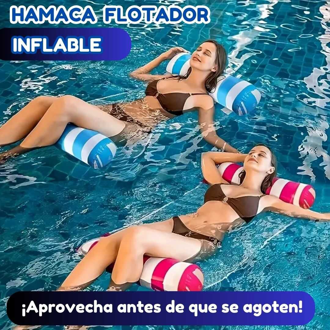 HAMACA FLOTADOR INFLABLE 🌀